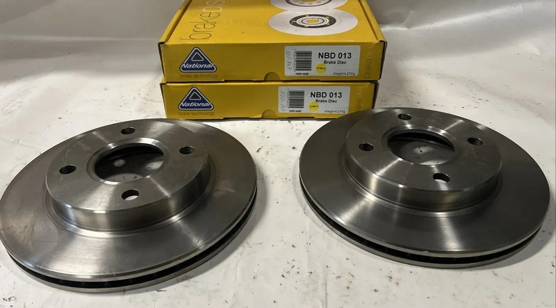 National Brake Technology NBD013 Front Axle, 239.5x20mm, 04/05×108, Internal Vented