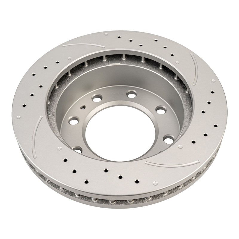 2x Front Drilled & Slotted Brake Rotors Fits 2003-2025 Chevrolet Express 3500 gallery