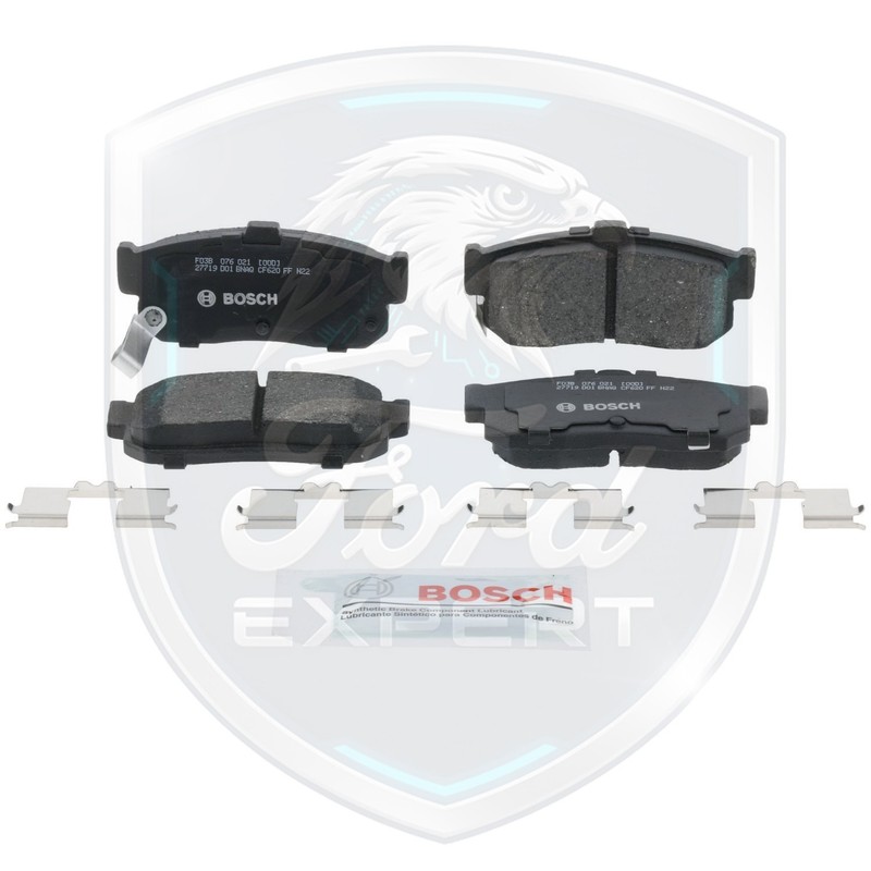 Bosch OEM Front & Rear Ceramic Brake Pads Kit For 2000-2001 Nissan & Infiniti gallery
