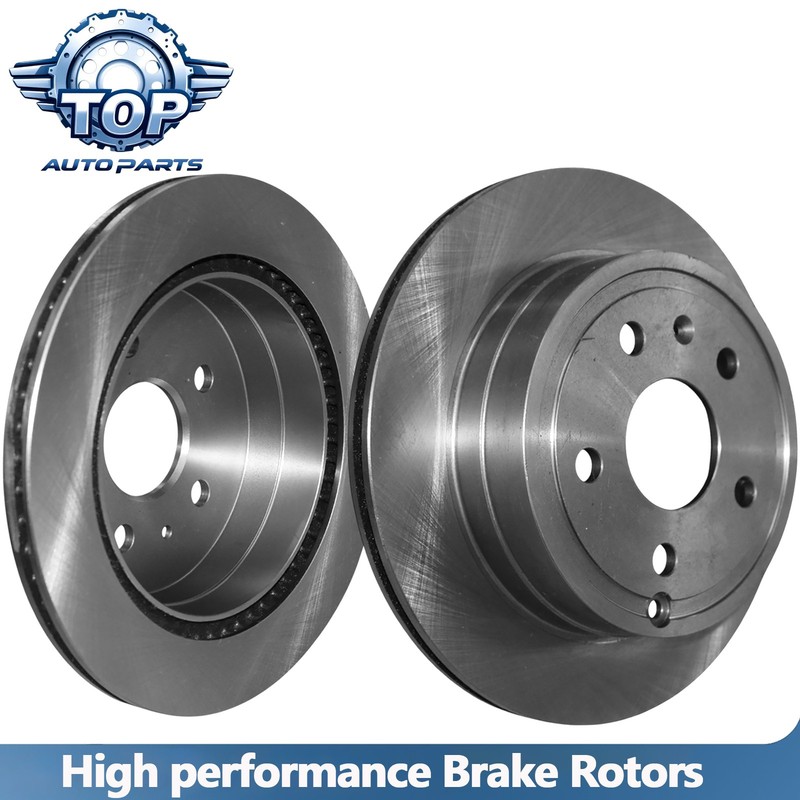 Rear Brake Rotors Set For Chevrolet Equinox GMC Terrain 2010-2017