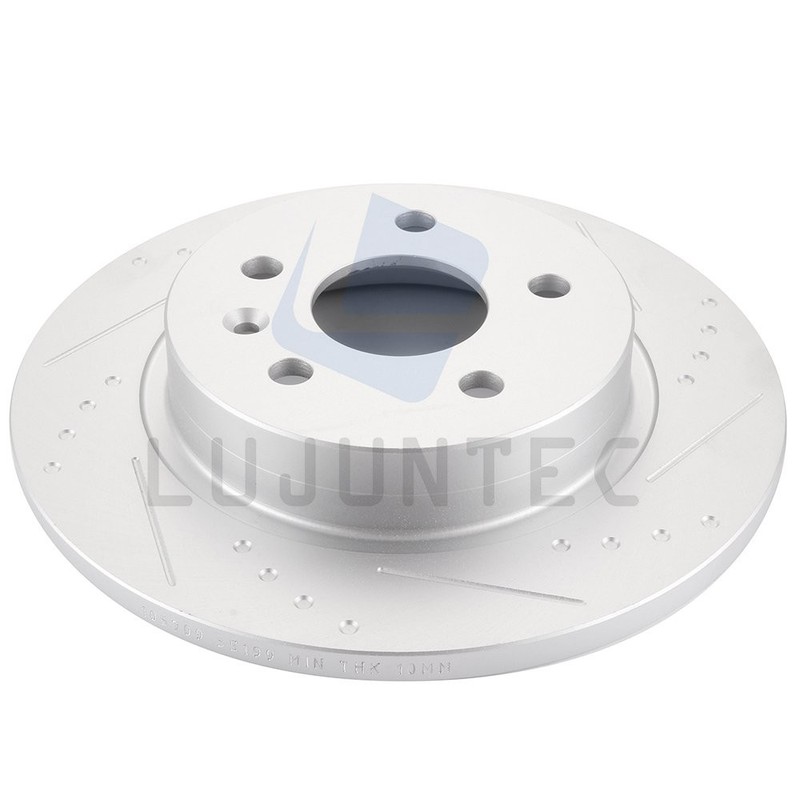 Rear Brake Discs Rotor Slotted Fits 13 14 15 16 17 18 Buick Encore Chevy Sonic gallery