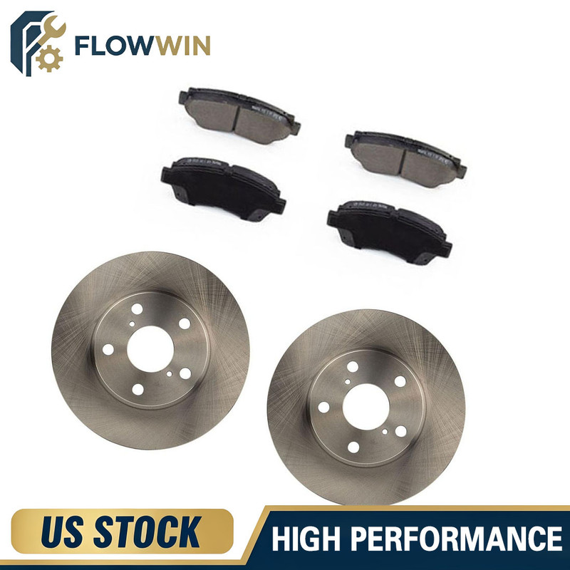 Front Brake Rotors Ceramic Brake Pads for Lexus SC300 3.0L
