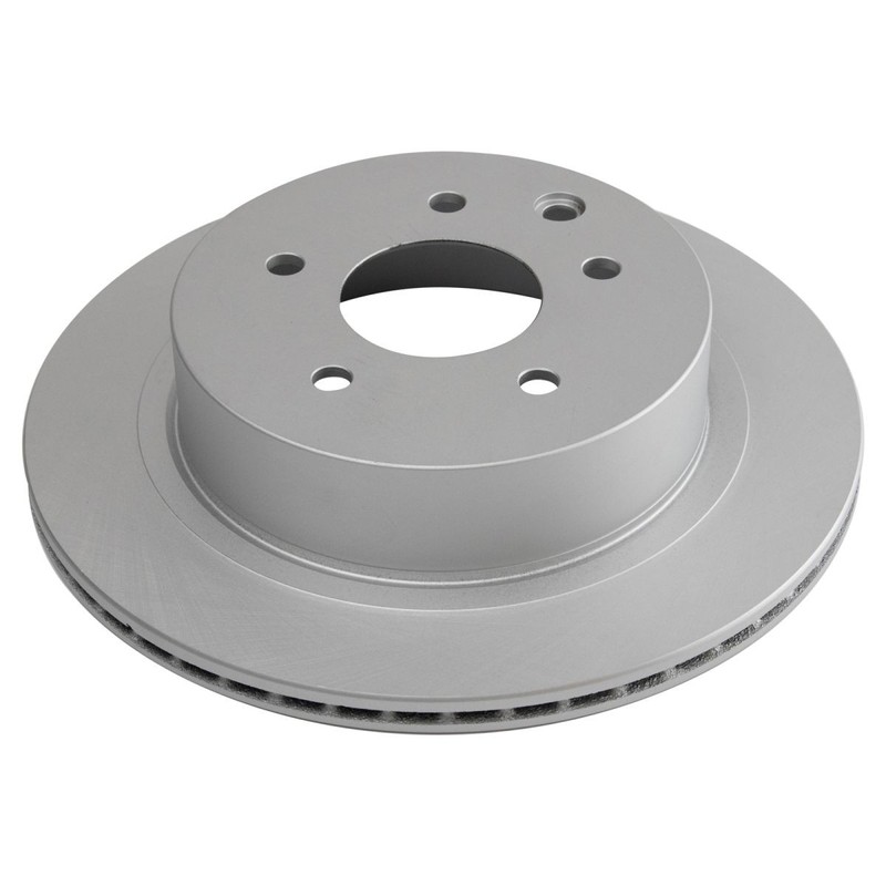 TRQ Front Rear Premium Ceramic Brake Pad & Coated Rotor Kit w/Fluids for Nissan gallery