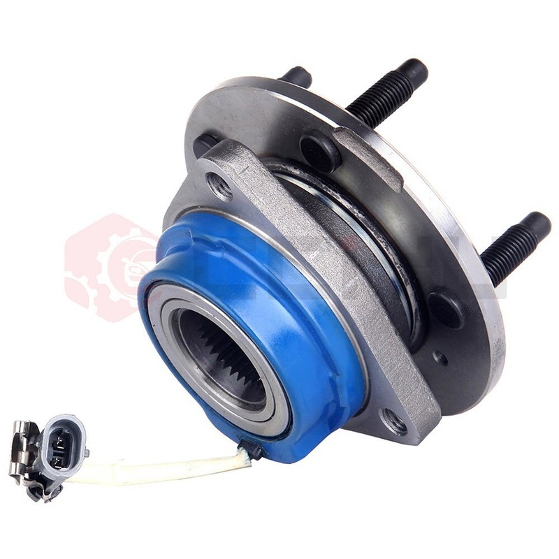 Front Brake Rotors Ceramic Pads Wheel Hub Bearings Kit For 00-2004 Buick LeSabre gallery