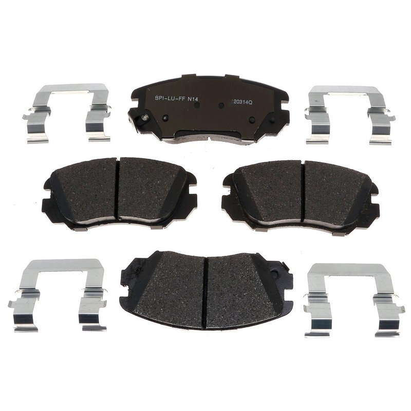 New OE Front & Rear Ceramic Brake Pads For 2010-2017 Chevy Equinox 9 Yr Warranty