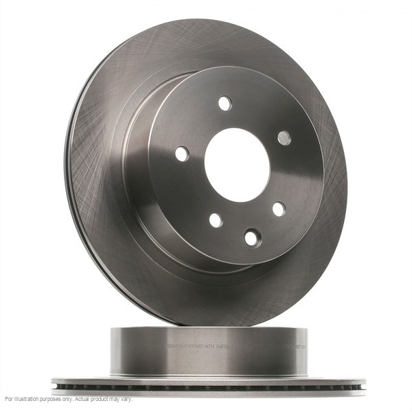 2x APEC Rear Brake Discs Fits NISSAN X-TRAIL I (T30) 2 103kW/140HP/1998cc gallery