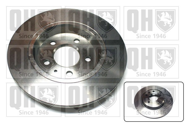 2x Brake Discs Pair Solid Rear 300mm BDC5618 Quinton Hazell Set 8K0615601M New gallery