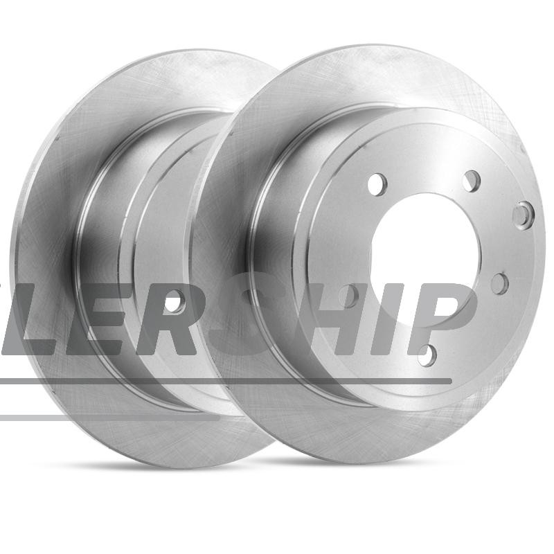 New Rear Disc Rotors For Chrysler 200 Cirrus Sebring Dodge Avenger Caliber Je... gallery