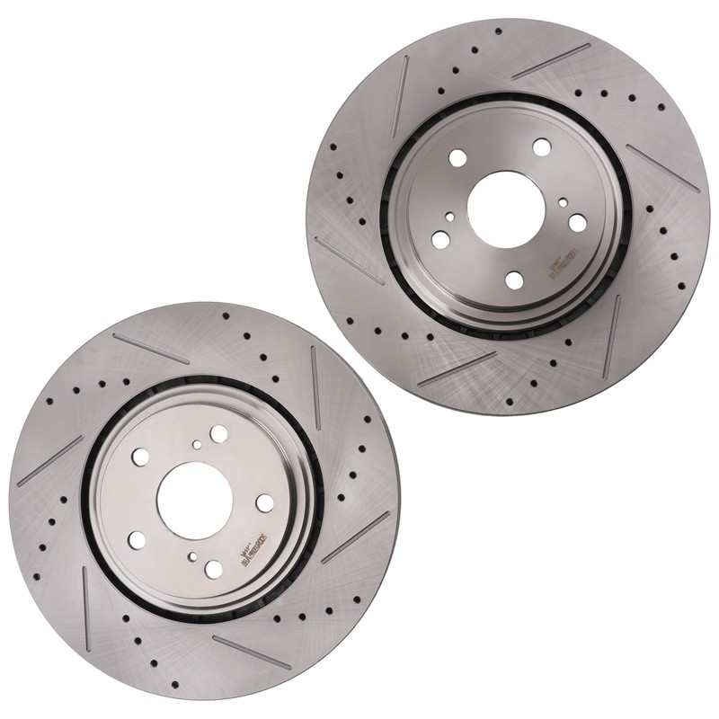 Front Brake Rotors Pair for Lexus NX300 2018-2021 Toyota Sienna 2011-2020 S31511