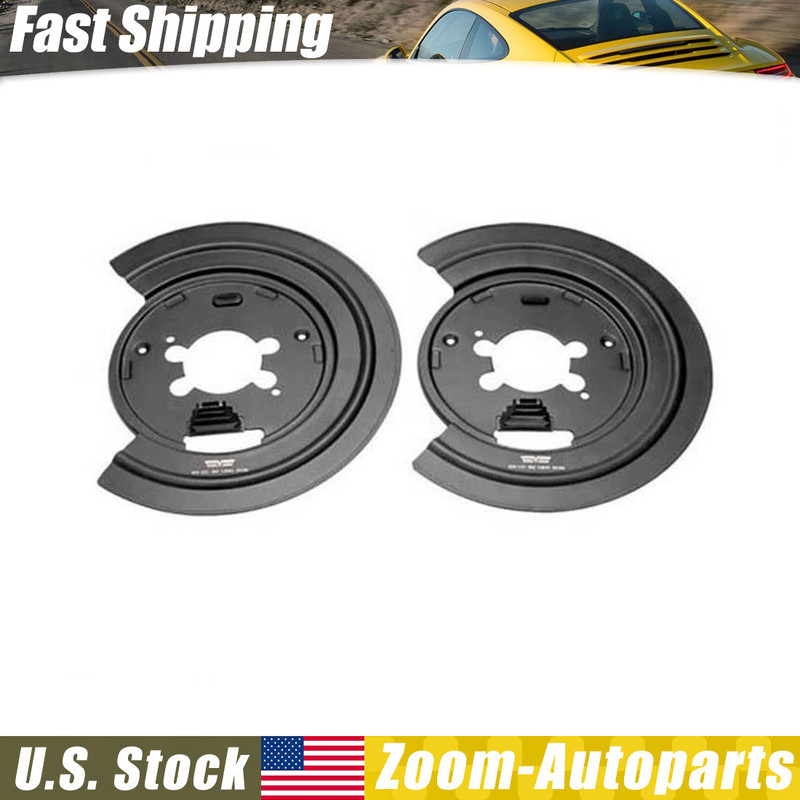 Dorman Emergency Parking Brake Backing Plate LH & RH Pair For Ram 1500 Durango