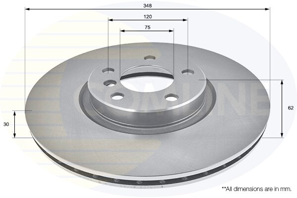 Fits BMW X5 2006-2018 X6 2008-2019 2.0 D 3.0 4.4 4.8 PV Front Brake Disc #1 gallery
