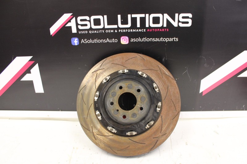 2017 NISSAN GT-R GTR R35 VR38 3.8L Front DBA 5000 Series Rotor Ring w/ OEM HAT