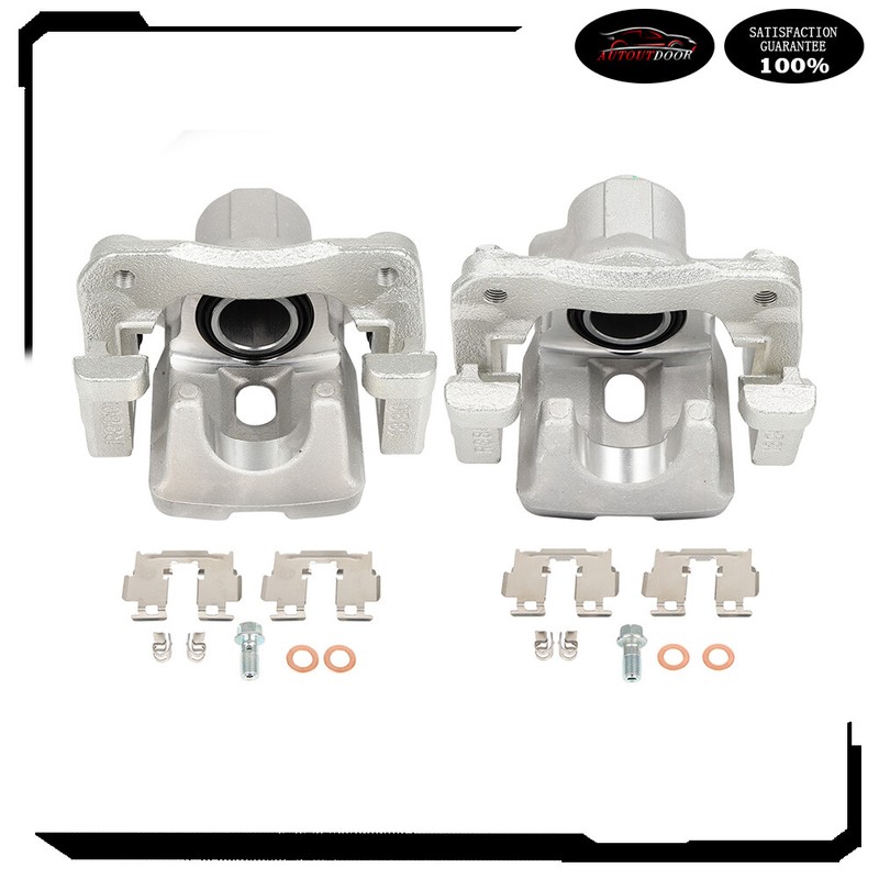 For 2007-2011 Toyota Camry Rear Left Right Brake Calipers w/ Bracket Pair New gallery