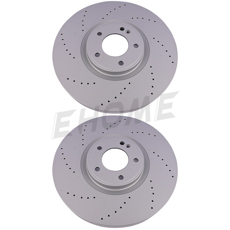 Front & Rear Disc Rotors High Carbon Alloy For Mercedes AMG G63 2019-2026 gallery