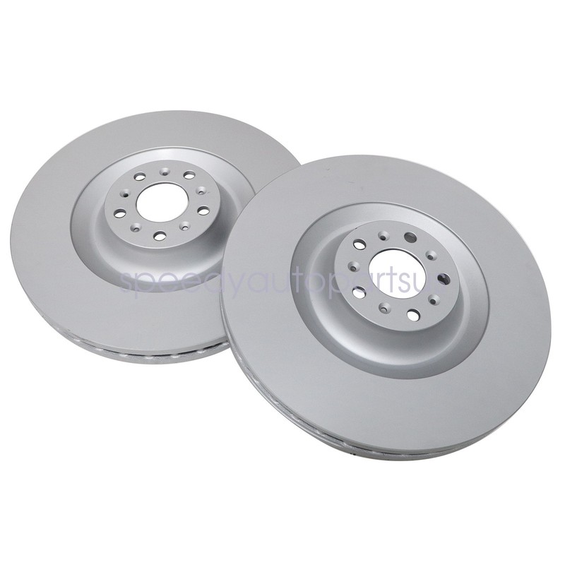 2PCS Front Brake Rotors For Bentley Flying Spur 2014-18 GT 2004-18 3W0615301B gallery