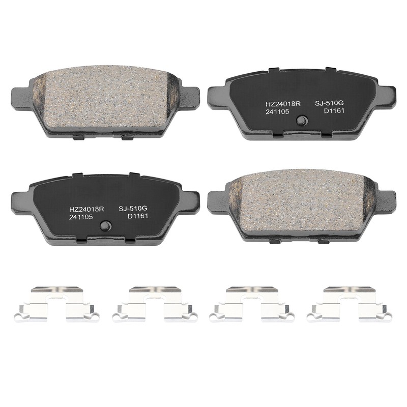 Front & Rear Rotors Brake Pads for Ford Fusion Mazda 6 Lincoln MKZ Mercury Milan gallery