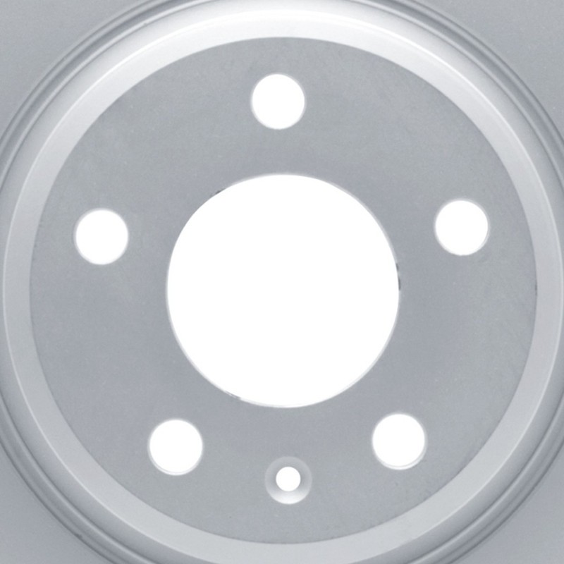 For Audi A4 2009-2020 Brake Rotor Rear | Cast Iron | Solid Rotor | 5 Lug Holes gallery
