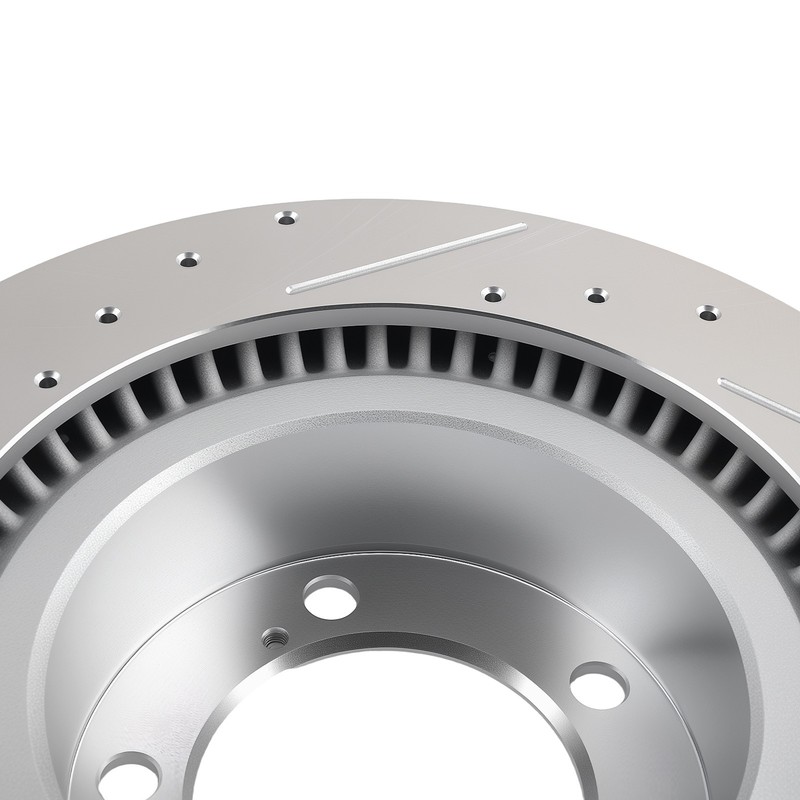 Front Drilled & Slotted Brake Rotors For Toyota Land Cruiser 2016-2021 S-31482 gallery