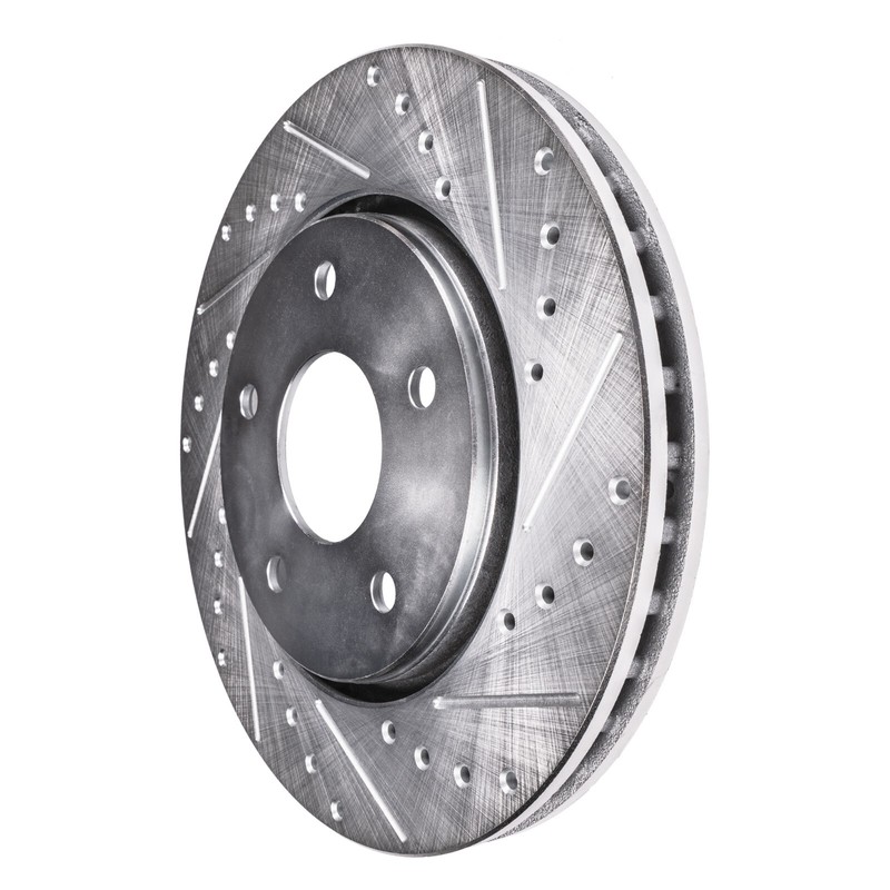 13.78 inch 350mm Front Drilled Disc Brake Rotors for Porsche Cayenne Touareg Q7 gallery
