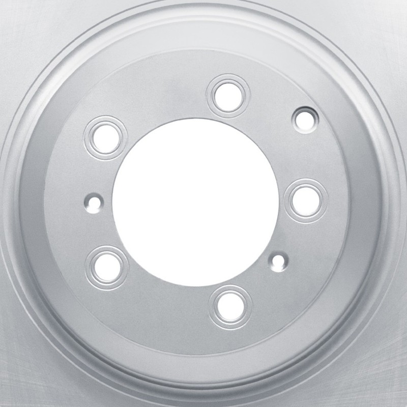 For Audi e-tron GT 2022-2024 Brake Rotor Rear Coated 14.09 In. Outside Diameter gallery