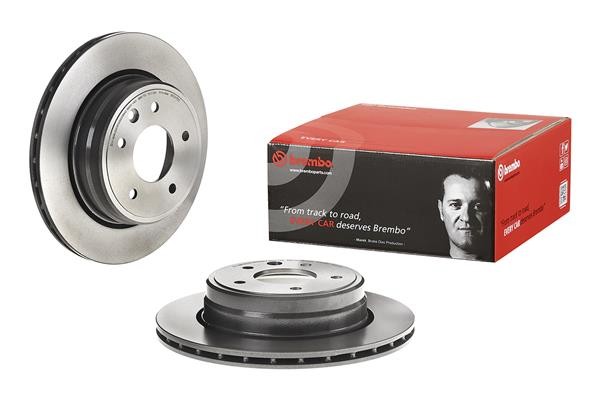 2x Brake Discs Pair Vented fits JAGUAR XJ X308, XJ40 4.0 Rear 89 to 03 305mm Set gallery