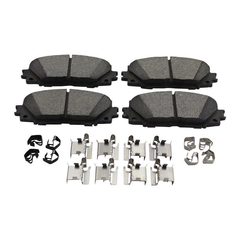 DuraGo Front Rotor Bosch QuietCast Ceramic Disc Brake Pad Kit For Prius 1.8L HEV gallery