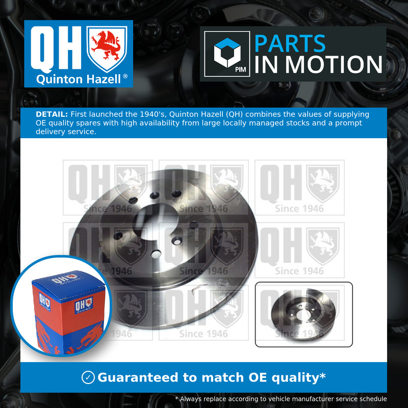 2x Brake Discs Pair Solid fits NISSAN QASHQA J11 1.7D Rear 2019 on R9N401 290mm