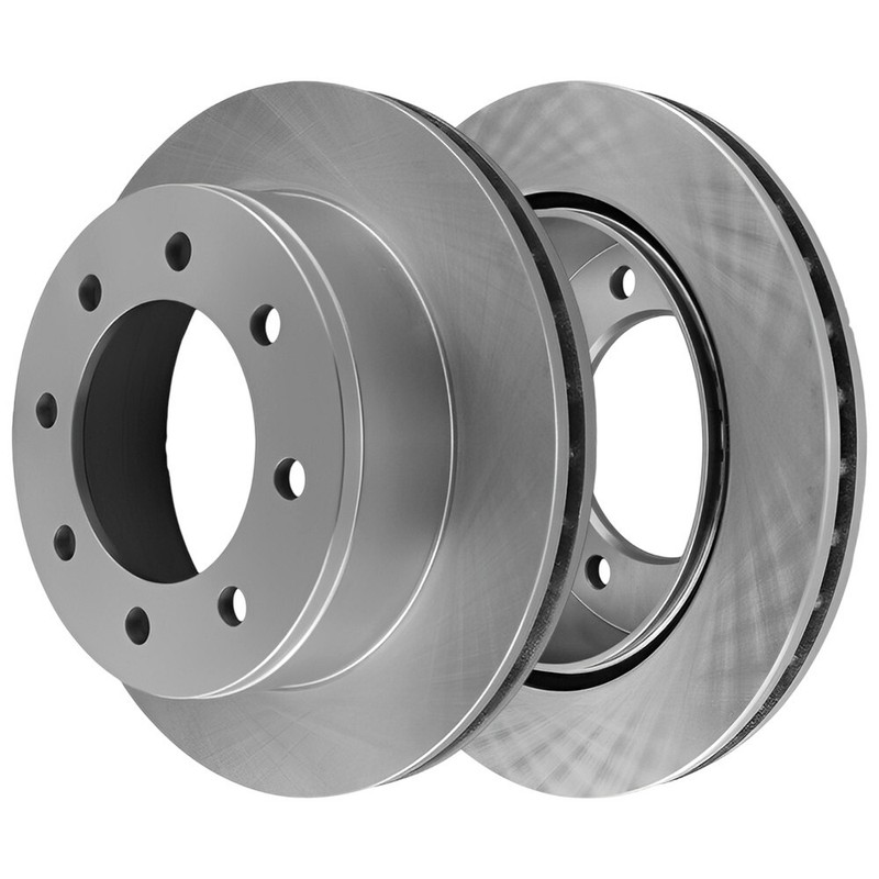Rear Vented Disc Brake Rotors 2PCS Set for Chevrolet Express 2500 19-06; 329.9mm