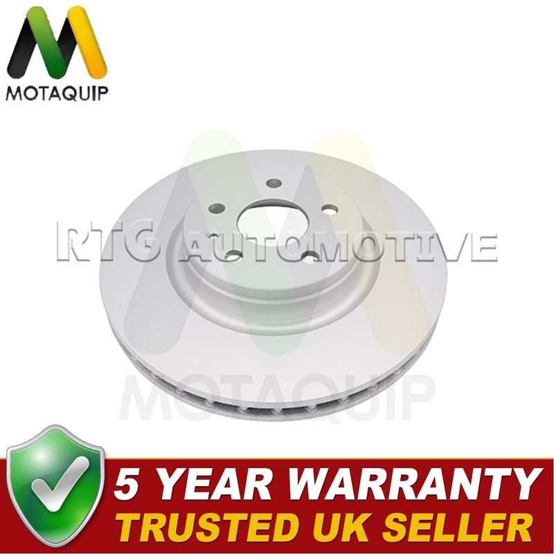 Motaquip Front 1x Brake Disc Fits Tesla Model S X Electric + Other Models