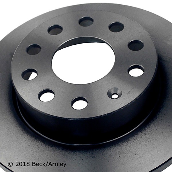 For Volkswagen Jetta 05-10 TRUE Metal Premium Plain Solid Rear Brake Rotor gallery
