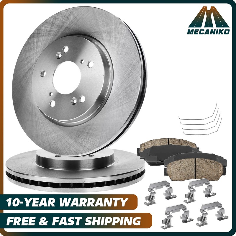 Front Disc Brake Rotors Pads Kit for Honda Accord Crosstour Acura RDX CR-V