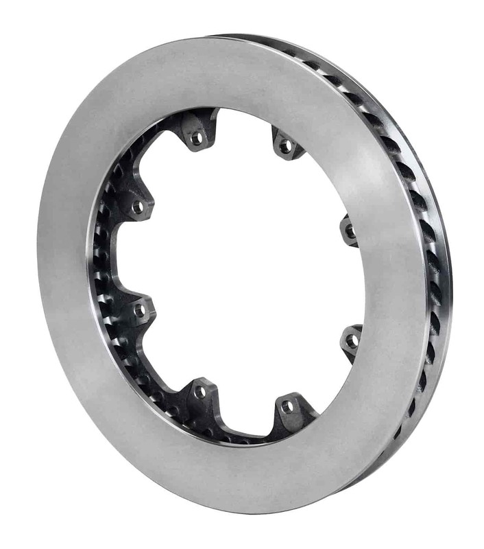 Wilwood 160-13497 HD 48 Curved Vane Rotor – RH Bolt Circle: 8 x 7.00 Diameter: 1
