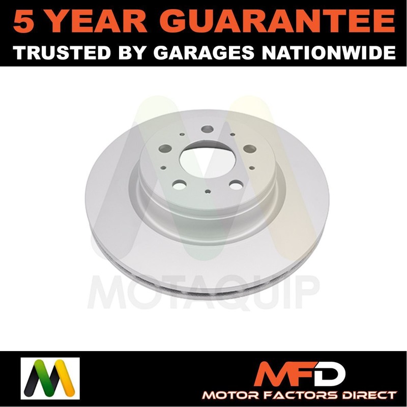 1x Brake Disc Front Motaquip Fits Tesla Model 3 2017- Electric + Other Models