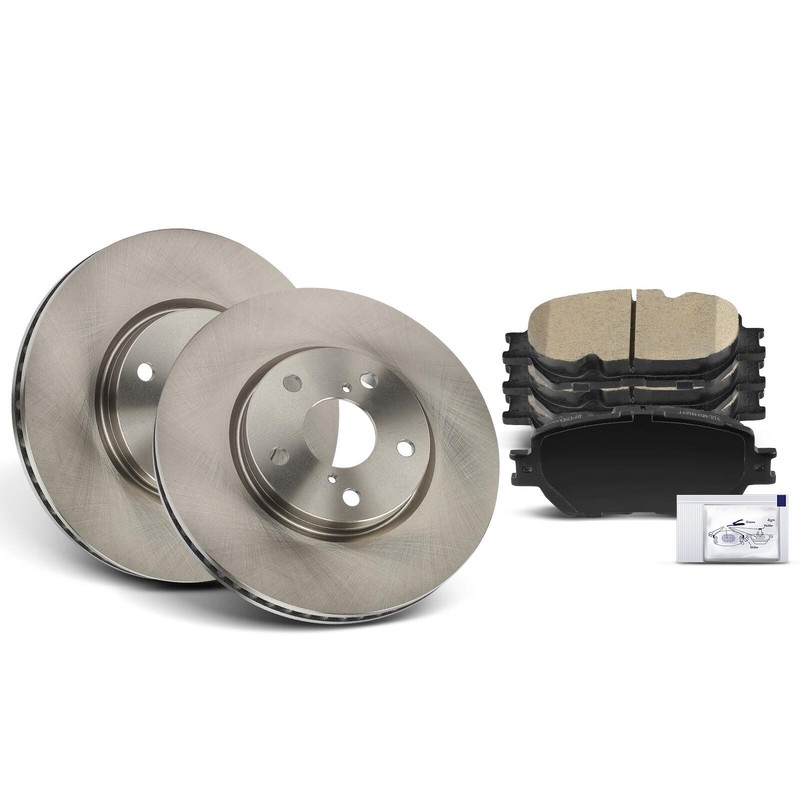 6x Front Brake Disc Rotor & Ceramic Brake Pad for Lexus GS300 2006 IS250 09-15 gallery
