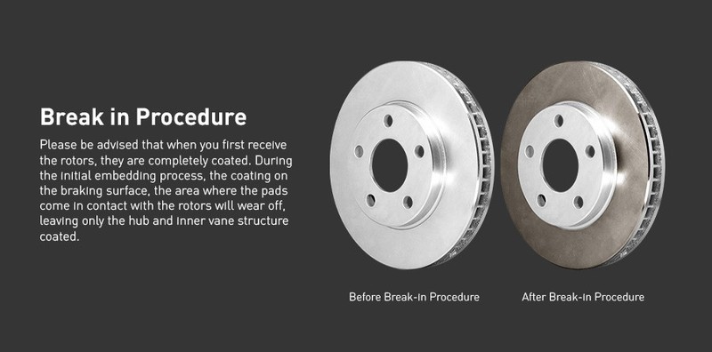 R1 Concepts Plain Brake Rotor Set gallery
