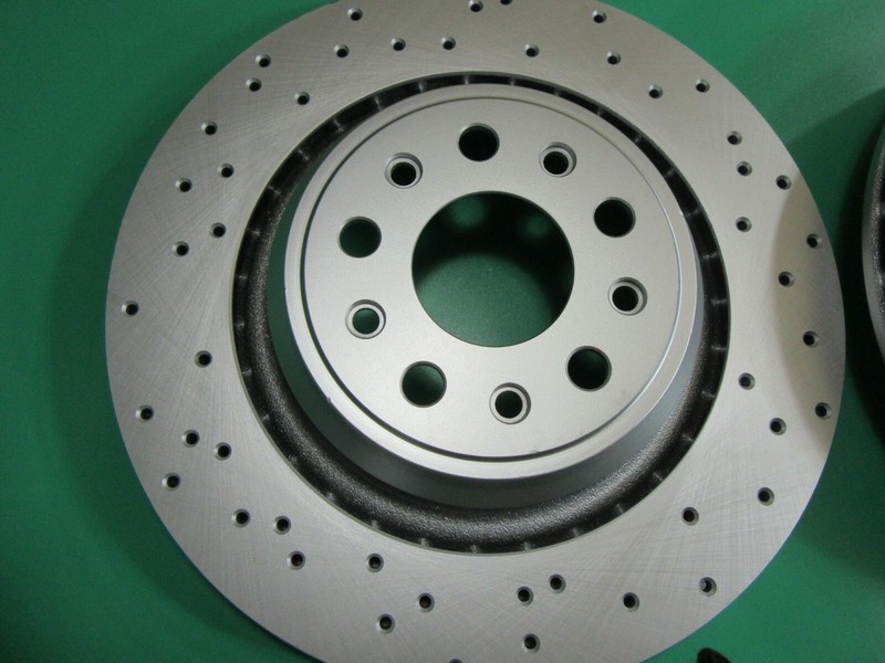 Maserati Rear Brake Rotors TopEuro (set of 2) 670031597 Ghibli Quattroporte gallery