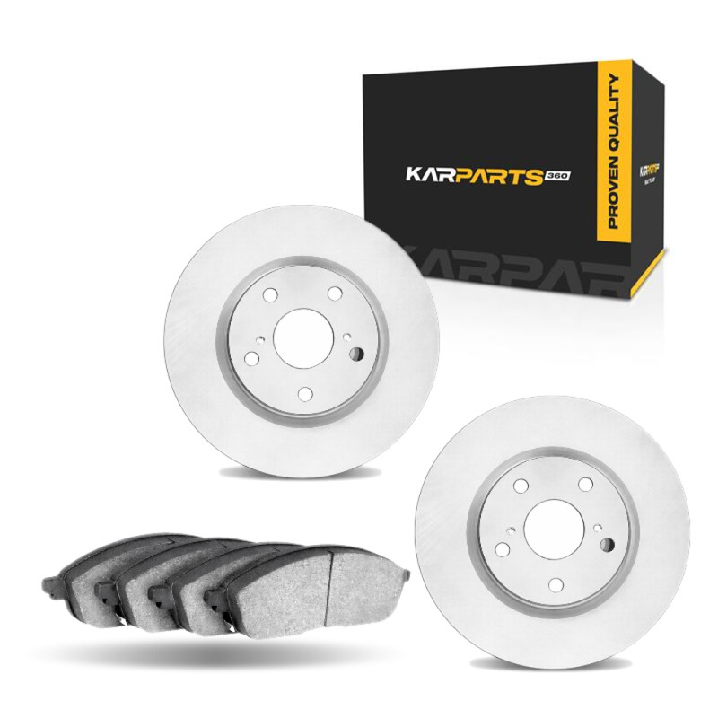 Brake Rotor Set Front | Cast Iron | Vented | 130 Mm/5.12 In. Bolt Circle 5 Lugs