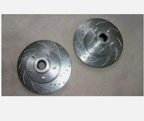 Mustang 2 II Front Disc Brake Conversion Kit With 2" Drop Spindles Chevy 4 3/4 gallery