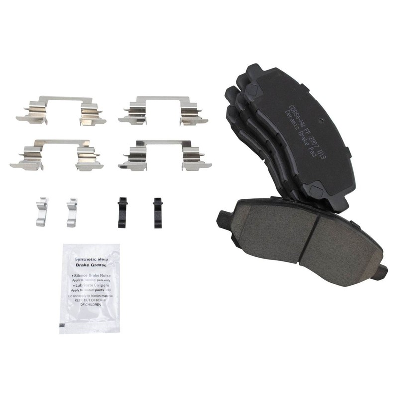 Front Brake Calipers Ceramic Pads & Rotors Fits 2007-2012 Dodge Caliber gallery