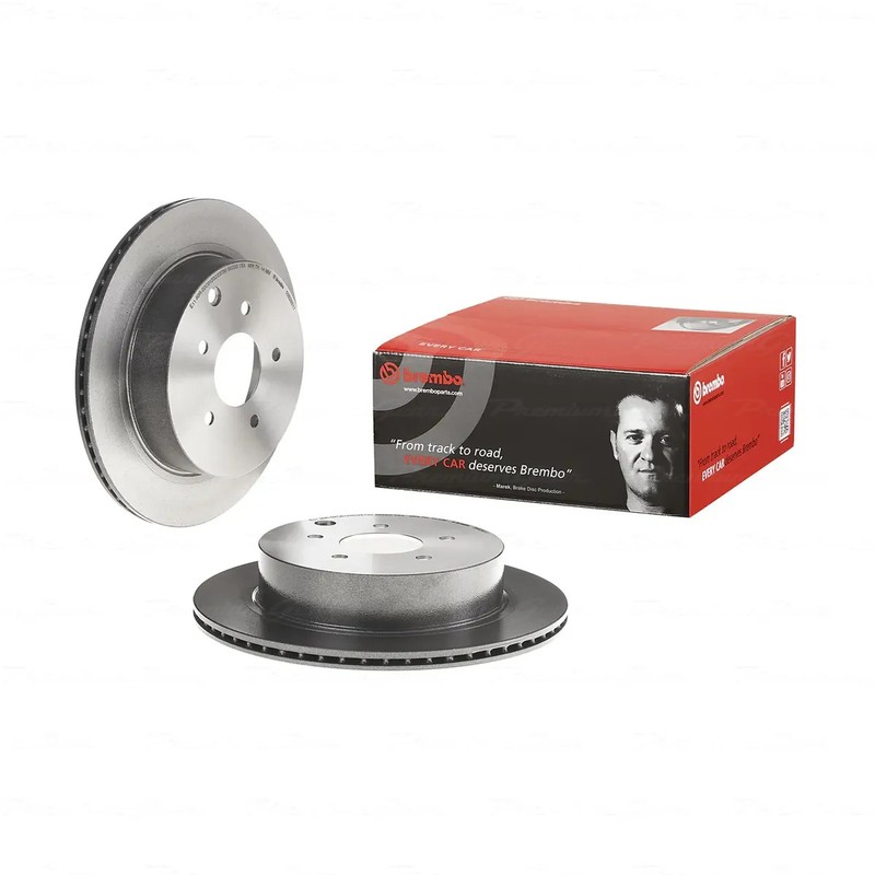 Front+Rear Brembo UV Coated Disc Rotors+NAO Brake Pads for Infiniti M Y51 11-12 gallery