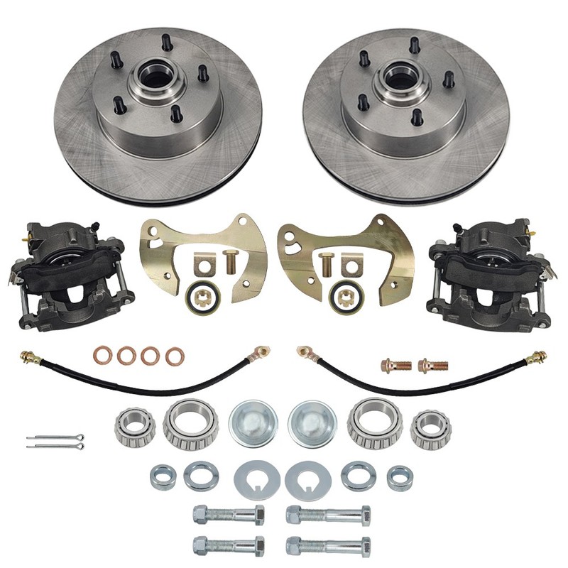Disc Brake Kit for 55-64 Chevy Full Size Impala Bel Air Car Deluxe, 5 x 4-3/4" gallery
