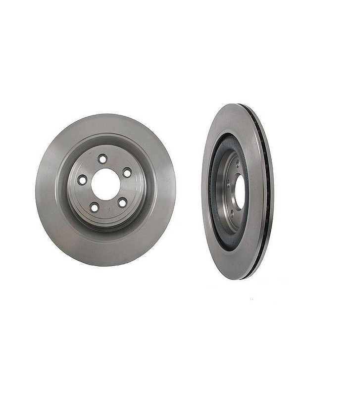 2 EUROSPARE Rear Rotors kit Back Brake Rotor Set for Jaguar With 326 mm Disc
