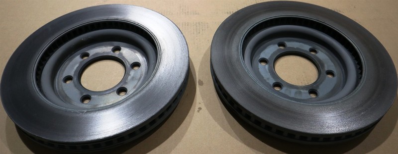 Pair of Ford Front Disc Brake Rotor BRRF-479 Motorcraft OE Takeoff OEM Factory gallery