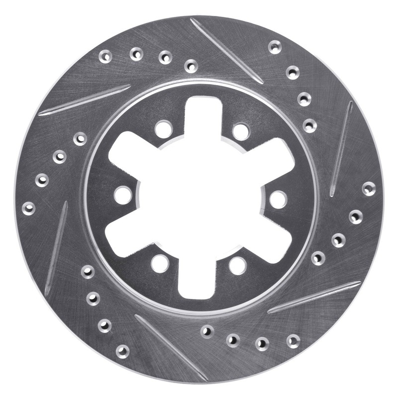 For Nissan Pickup 95-97 Brake Rotor DFC Premium Drilled & Slotted Front