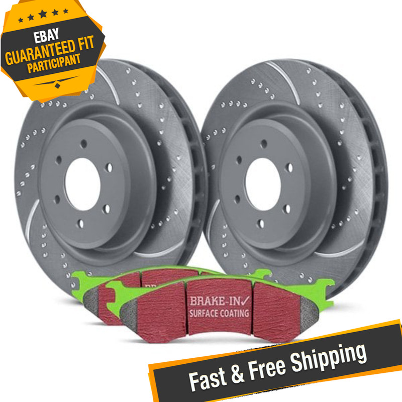EBC Stage 3 Truck & SUV Dimpled & Slotted Brake Kit for 1996-2001 Toyota 4Runner
