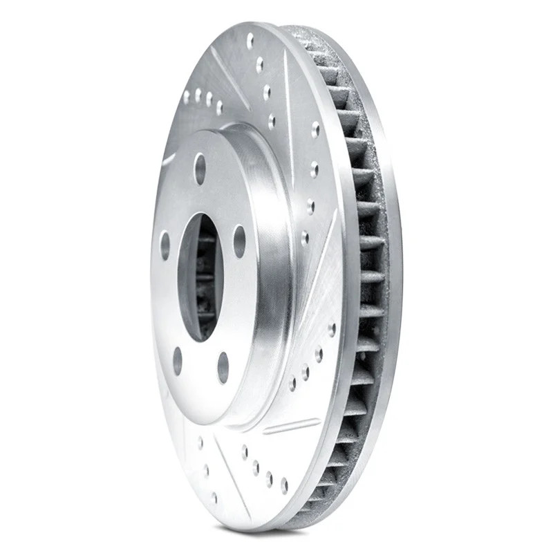 For Toyota Land Cruiser 76-80 Brake Rotor DFC Premium Drilled & Slotted Front