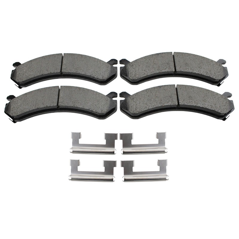 DuraGo Front Rotors Akebono ProACT Ceramic Brake Pad Kit For Express Savana 3500 gallery