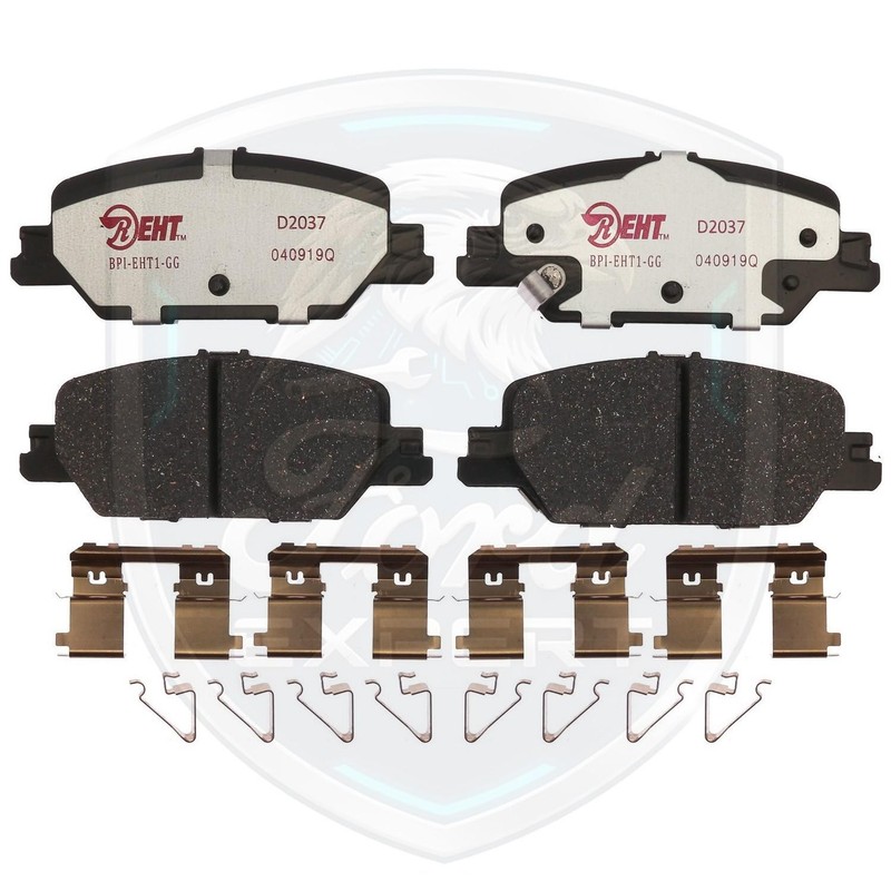 New OE Front & Rear Brake Pads For 2017-2025 Honda Clarity HR-V 10 Yr Warranty gallery
