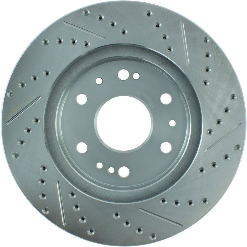 StopTech For Chevy Suburban 2015-2020 Front Passenger Side Brake Rotor Slotted gallery