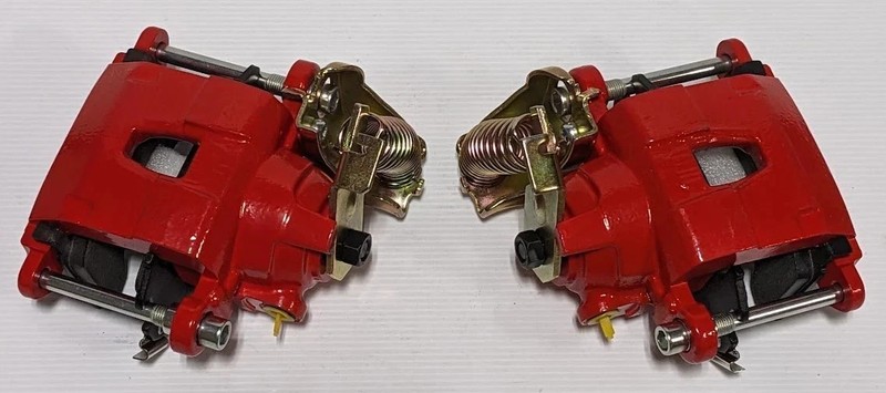 Ford 9" Rear Disc Conversion Big Brake Kit Torino & Street Rod Loaded Calipers gallery